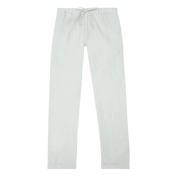 Pantalon en lin TANKER Hartford blanc