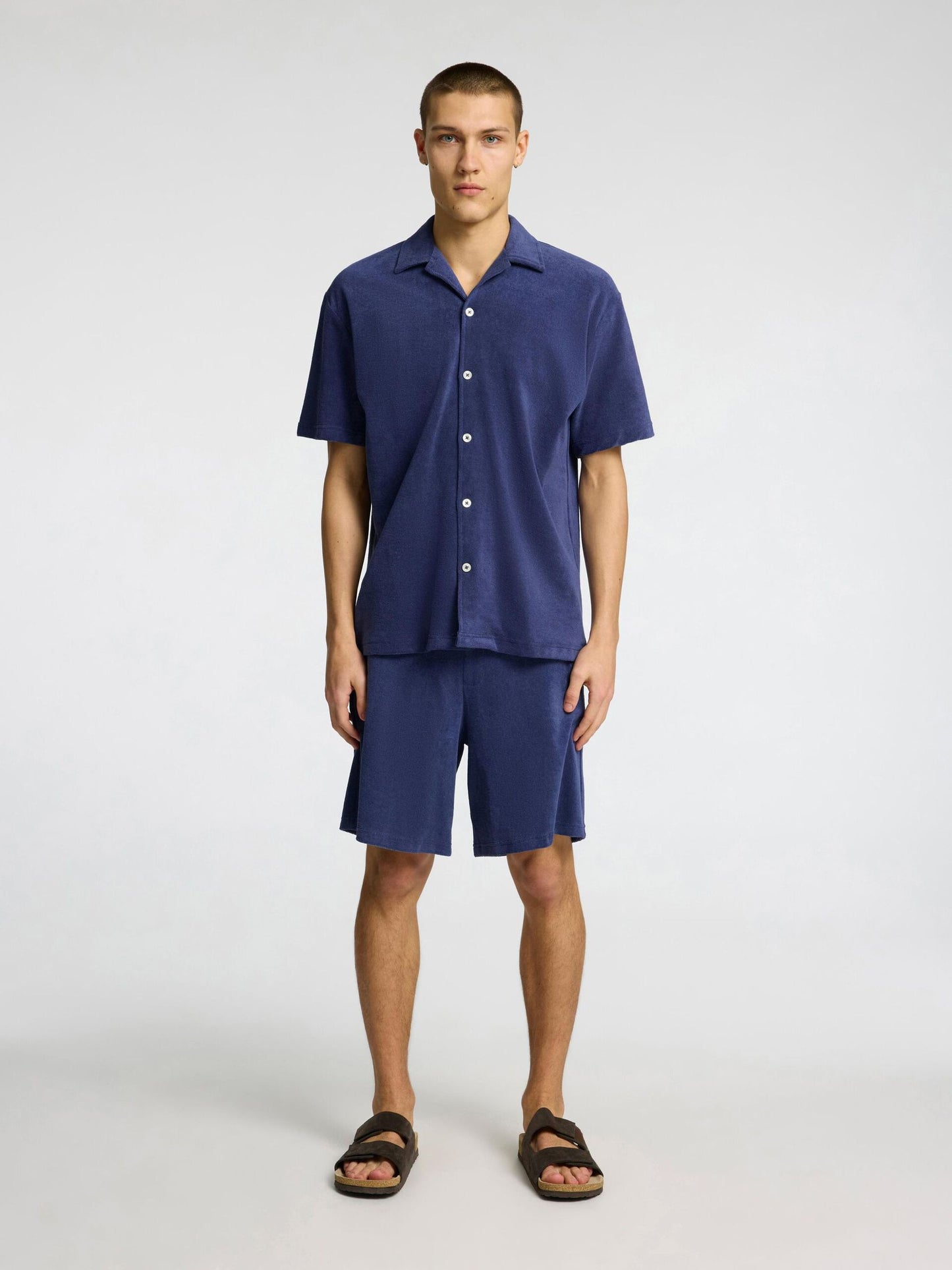 Chemise manches courtes Terrycloth SELECTED oceania