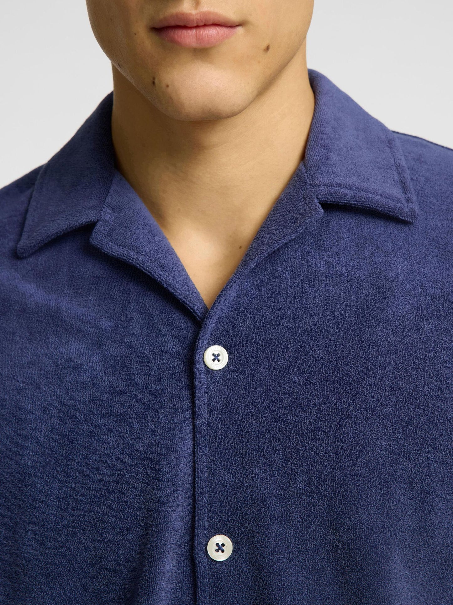 Chemise manches courtes Terrycloth SELECTED oceania