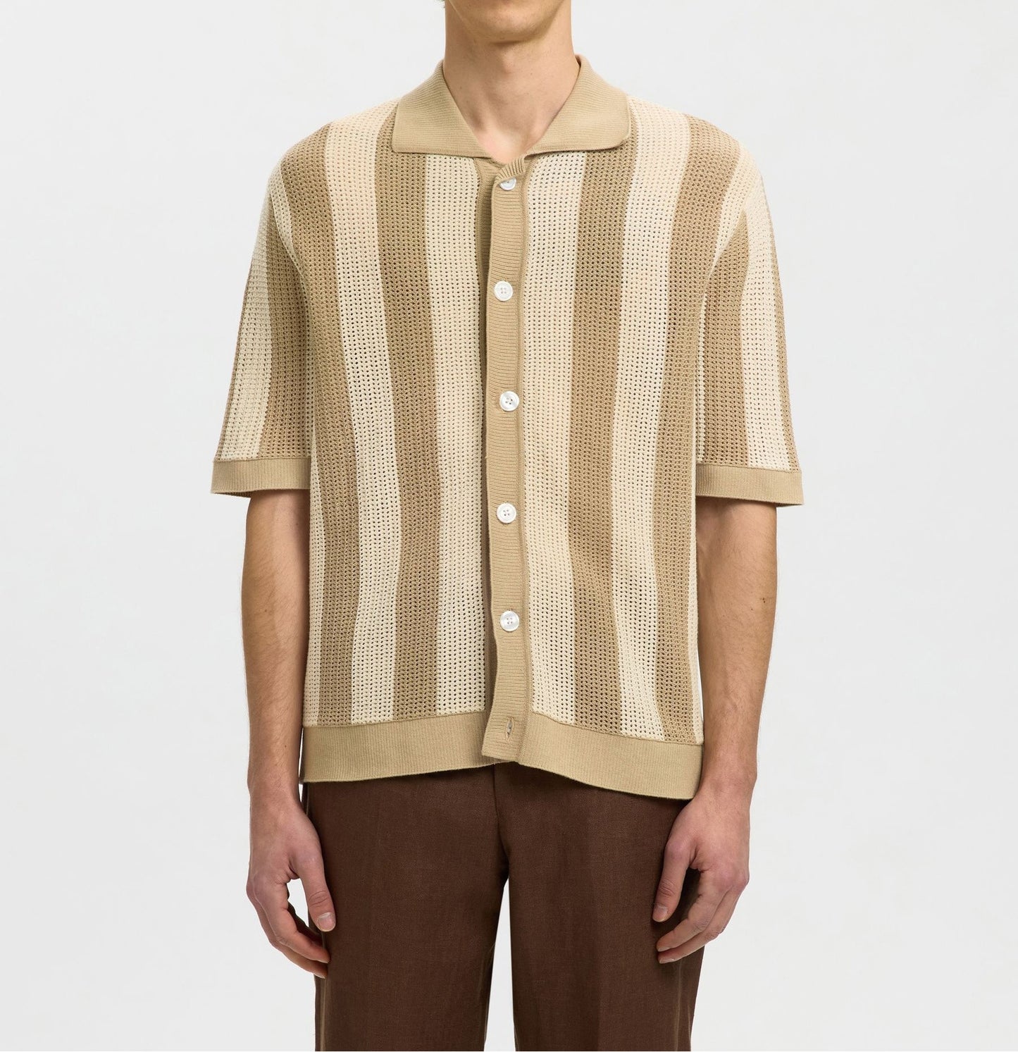 Polo Cardigan Shane Selected