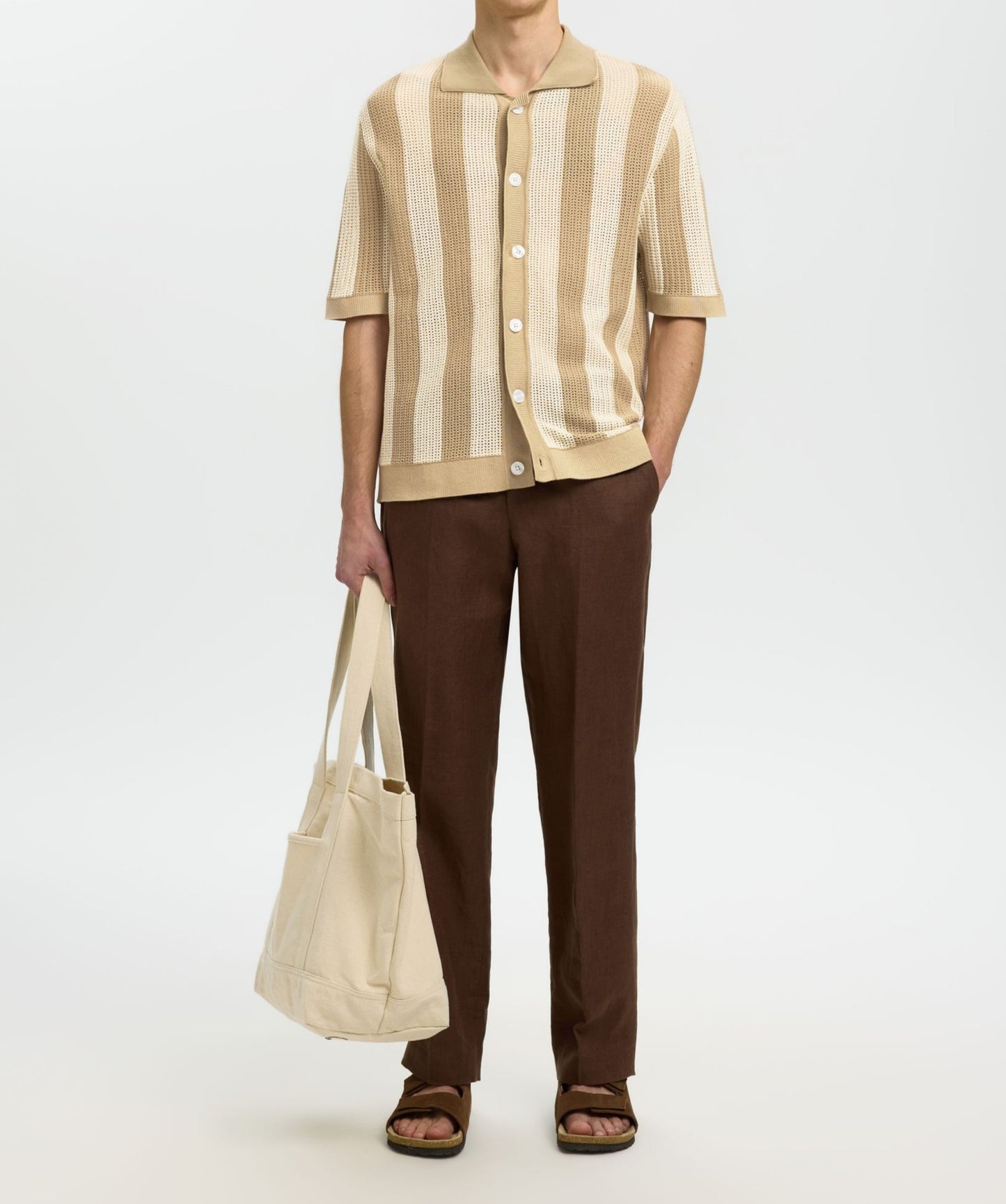 Polo Cardigan Shane Selected