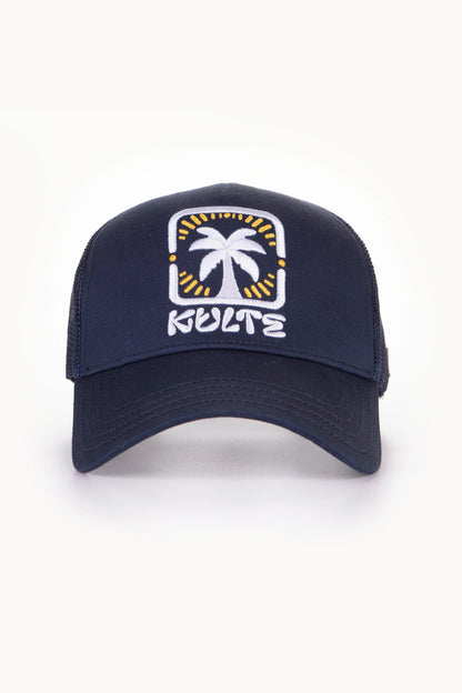 Casquette Picto navy KULTE