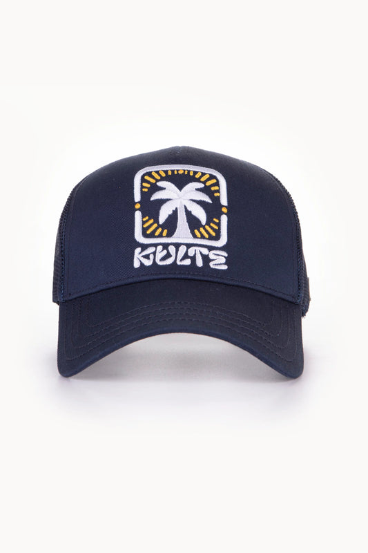 Casquette Picto navy KULTE