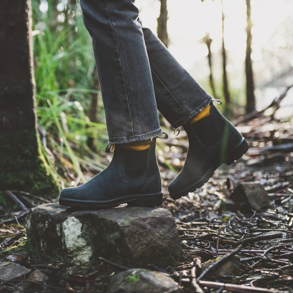 1912 ORIGINALS HOMME SUEDE BOOTS - NAVY WAX