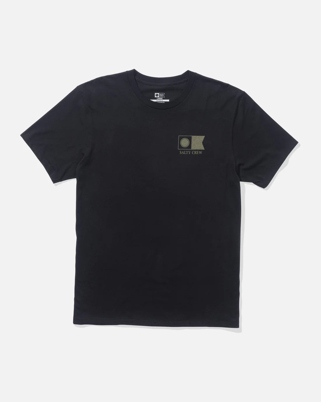 T-shirt Flagship Salty Crew Noir