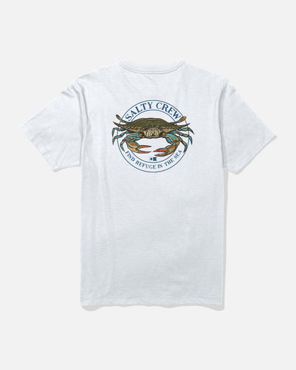 Tee shirt Jimmy s/s tee Salty Crew Blanc