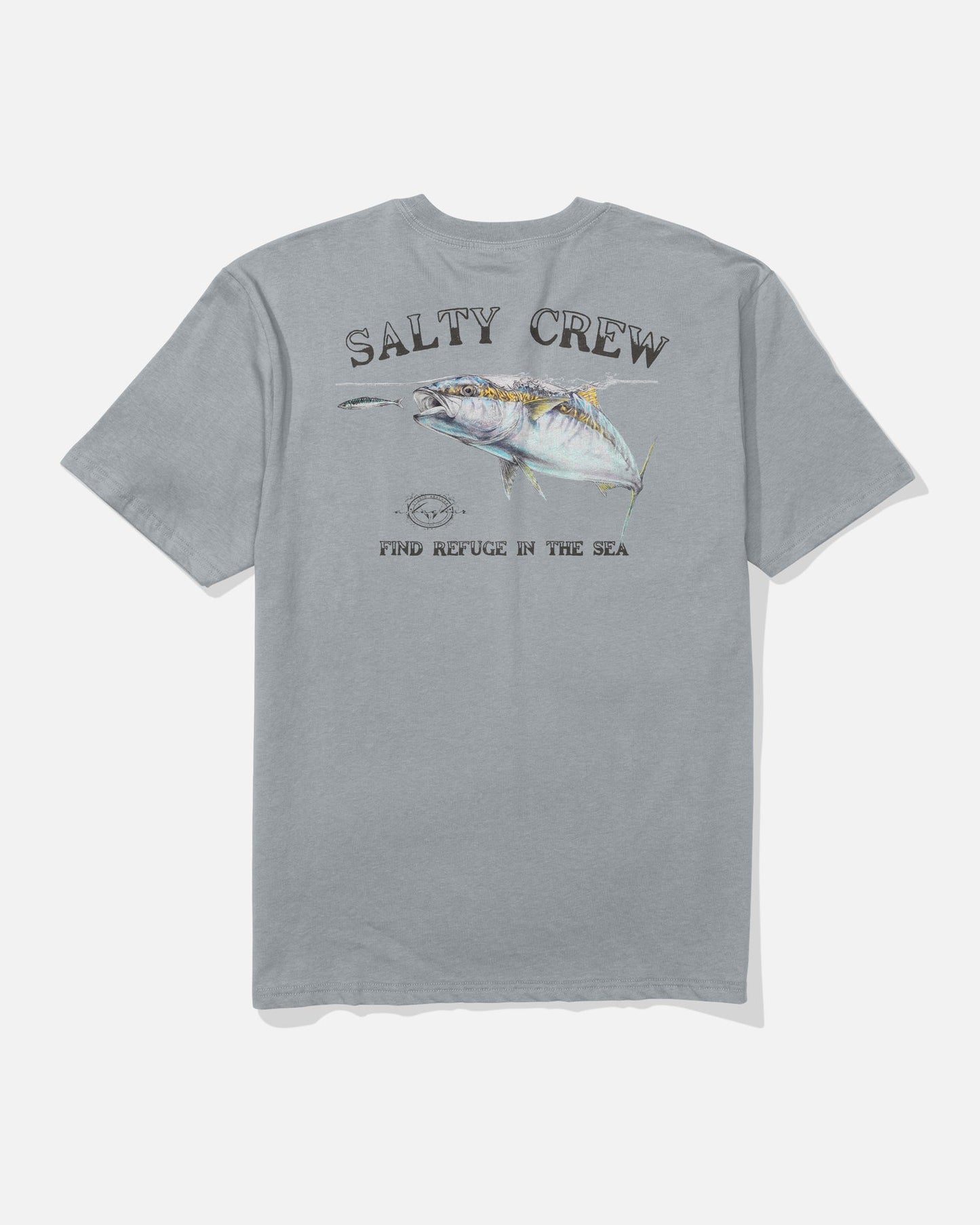 Tee shirt Surface classic s/s tee Salty Crew gris