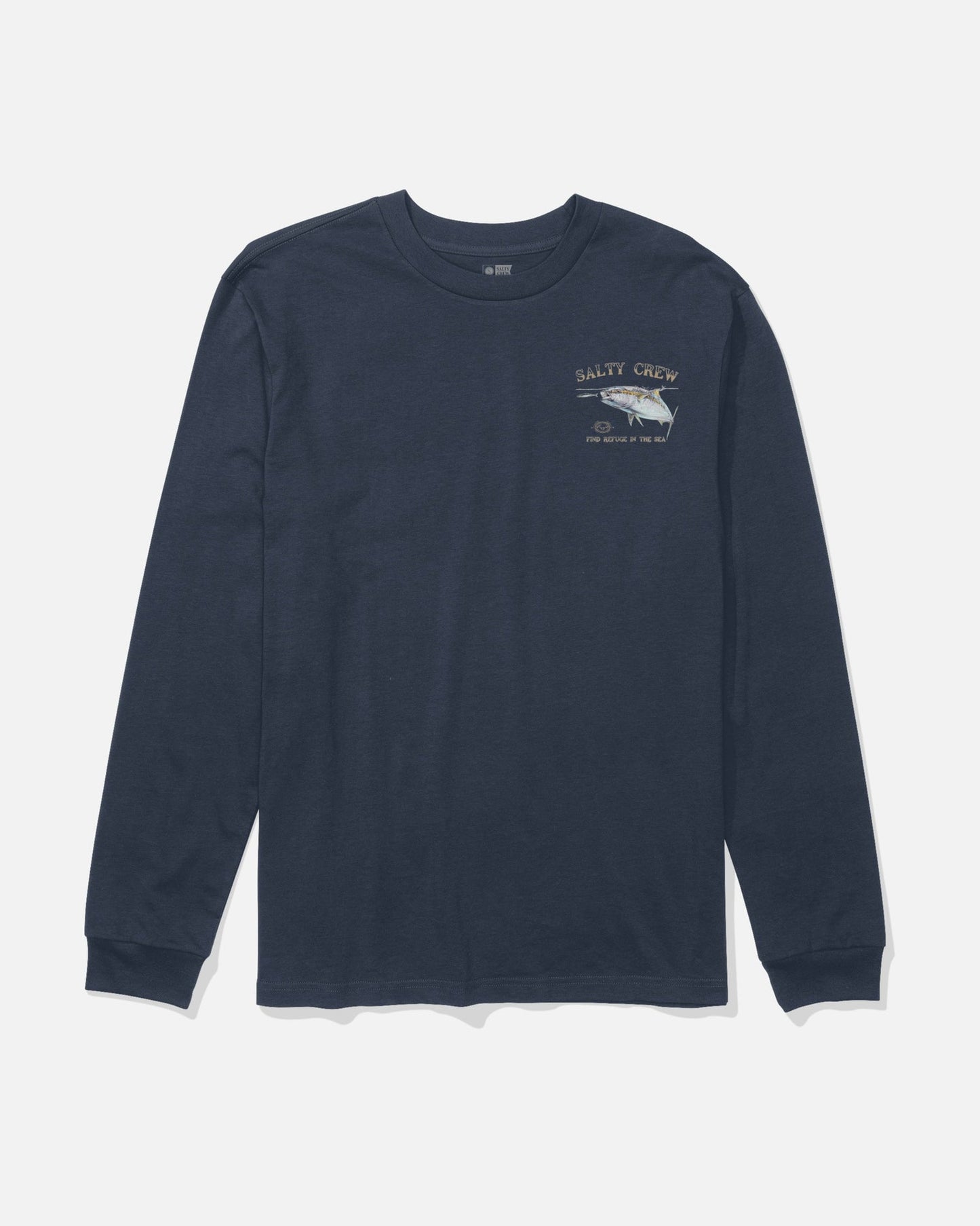 Surface Ls Tee - Navy Salty crew
