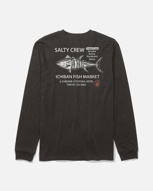 Tee shirt Ichiban LS black Salty Crew