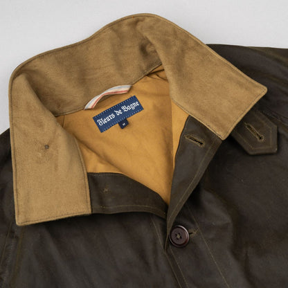 Le falot waxed kaki Fleur de bagne