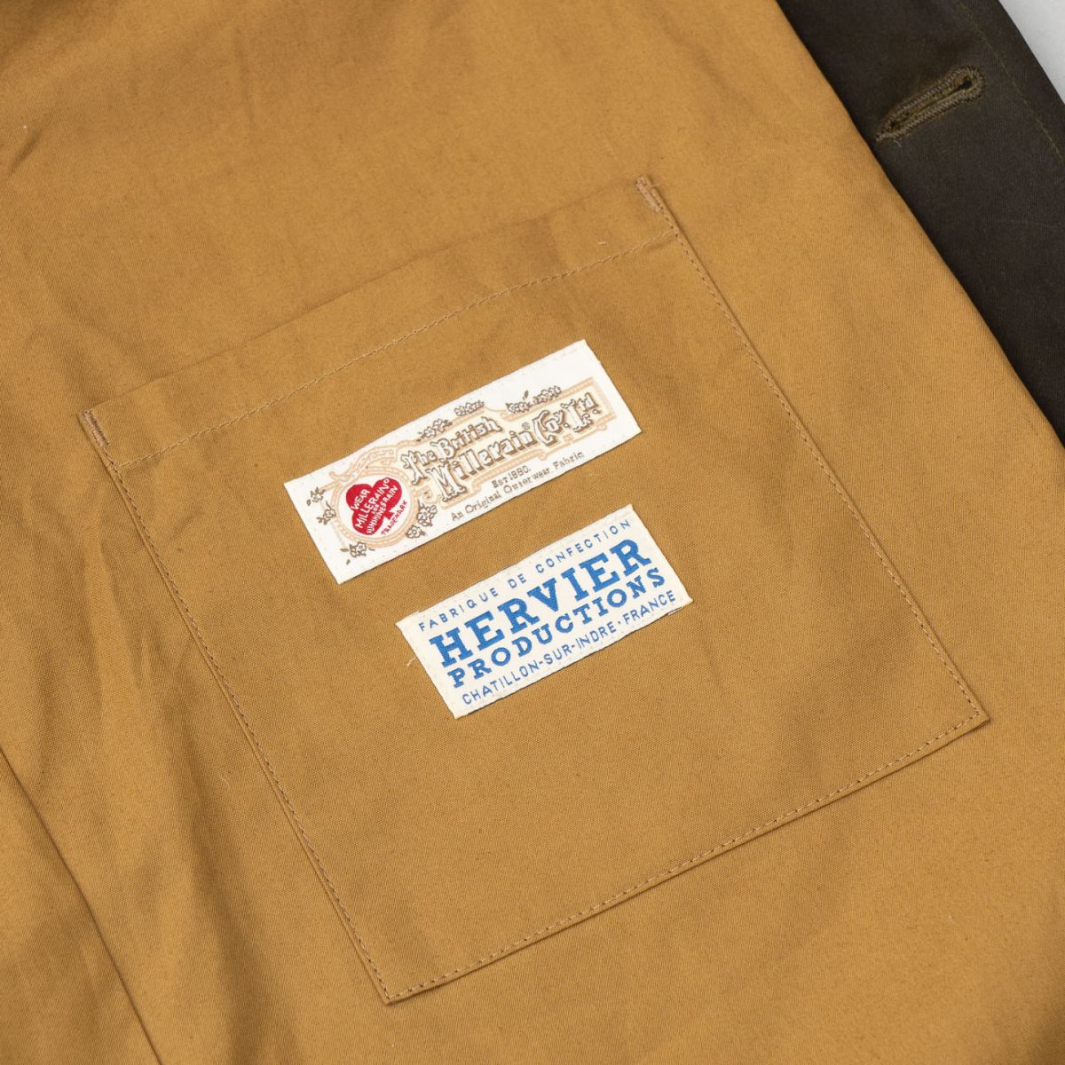 Le falot waxed kaki Fleur de bagne