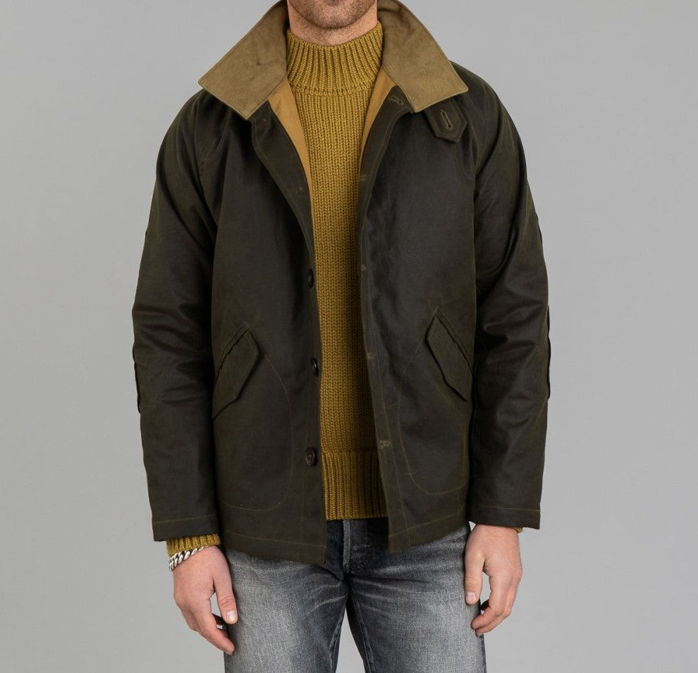 Le falot waxed kaki Fleur de bagne