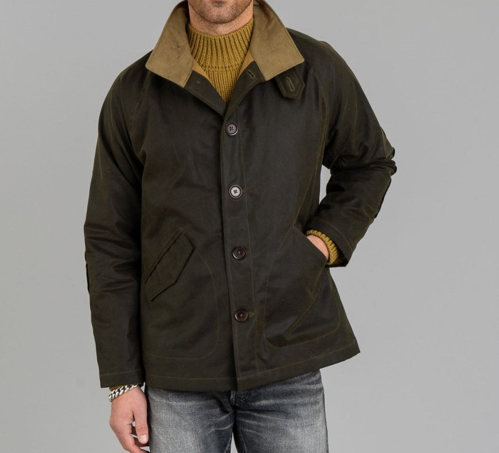 Le falot waxed kaki Fleur de bagne