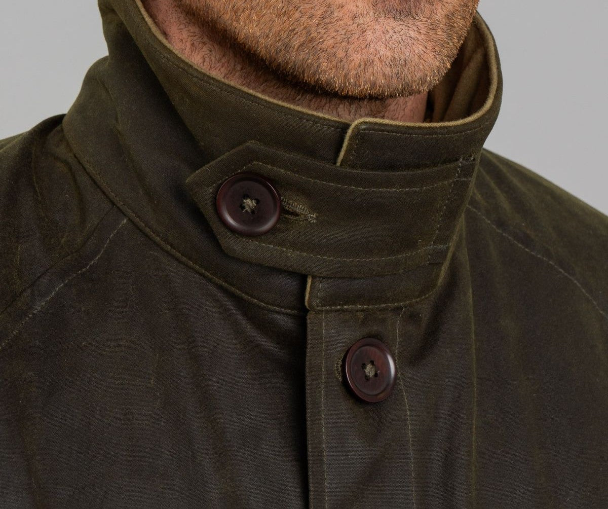 Le falot waxed kaki Fleur de bagne