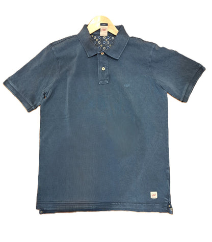 Polo bliss BOB THE COMPAGNY bleu nuit washed
