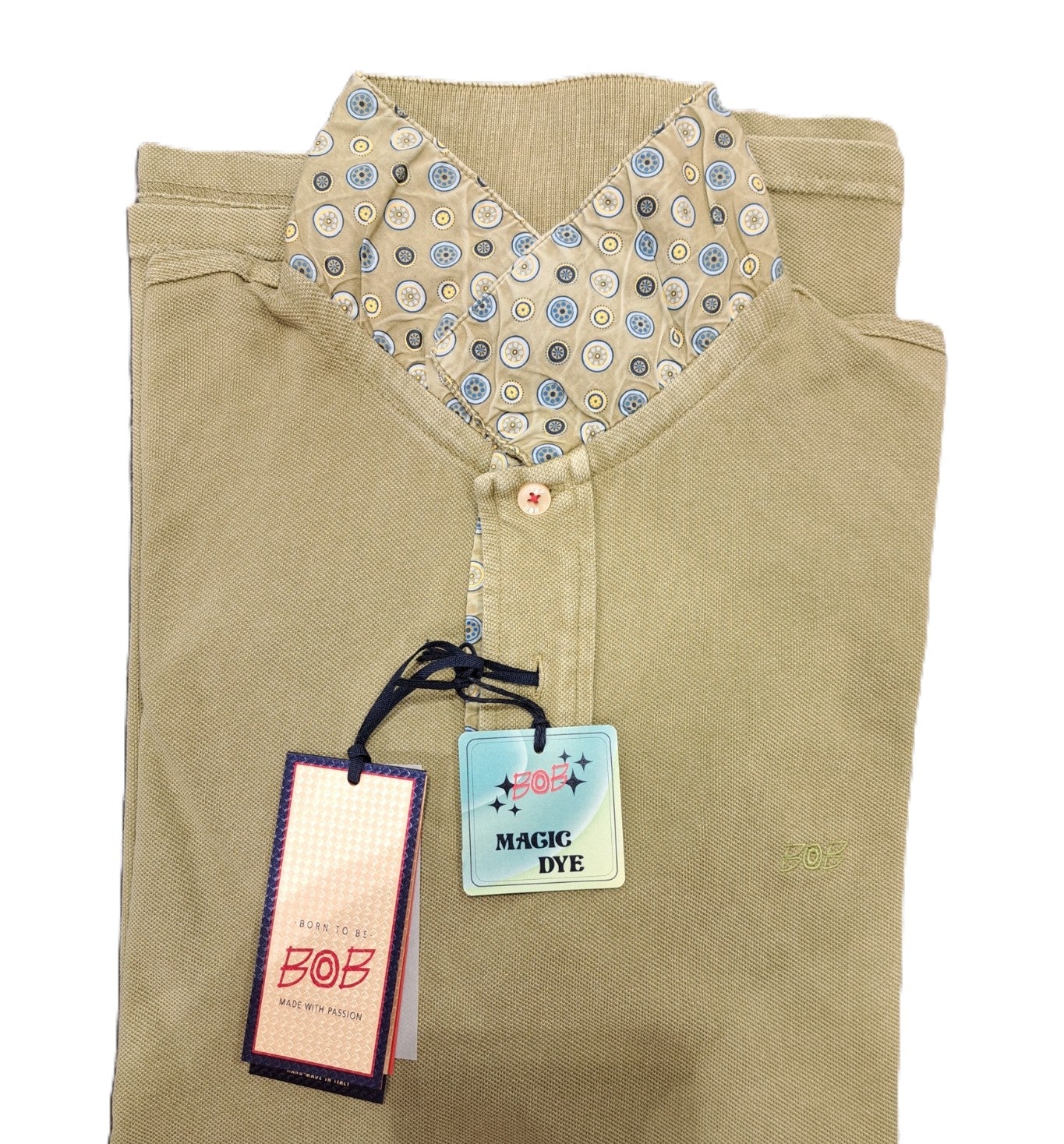 Polo bliss BOB THE COMPAGNY kaki clair