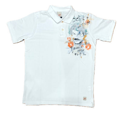 Polo  BOB THE COMPAGNY Bianco