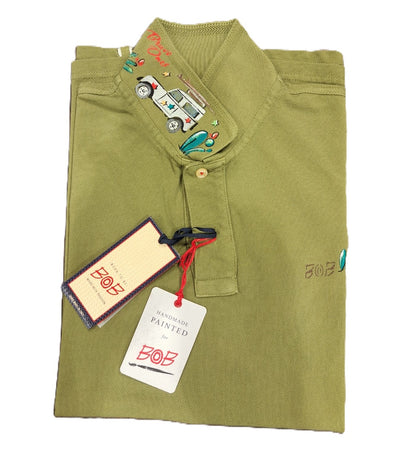 Polo Front BOB THE COMPAGNY Kaki