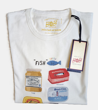 Tee shirt Sardines BOB THE COMPAGNY