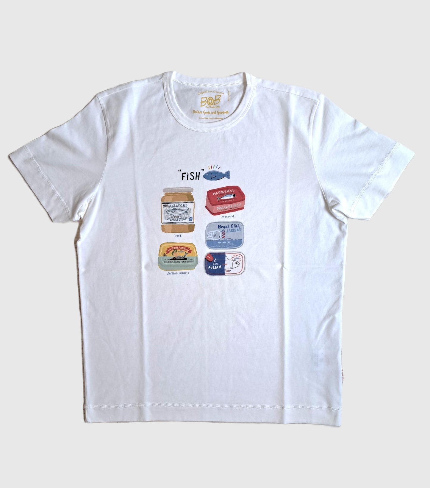 Tee shirt Sardines BOB THE COMPAGNY