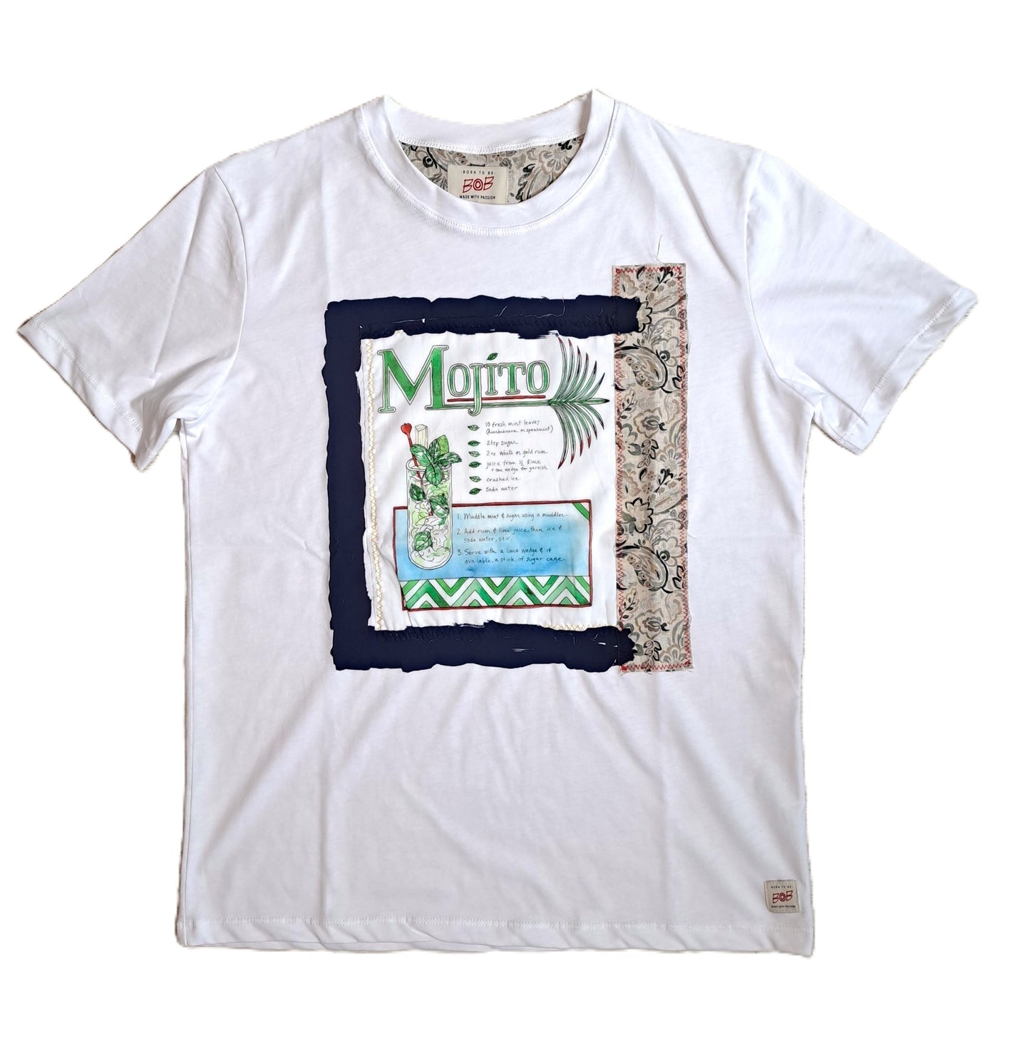 Tee shirt Cocktail Mojito BOB THE COMPAGNY
