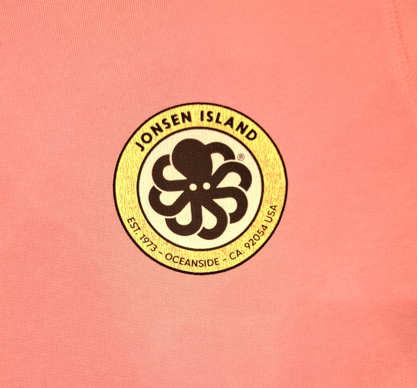 Sweat Gustavo classic authentic coeur Josen Island rose