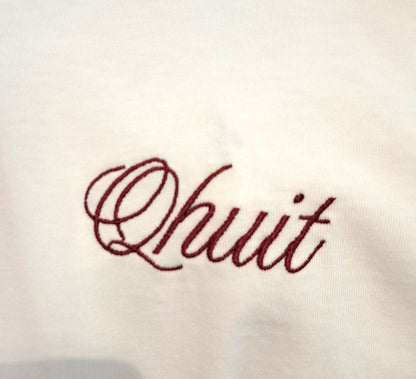 T-shirt Cin Cin Qhuit blanc