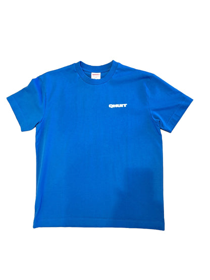 T-shirt Signature Qhuit bleu