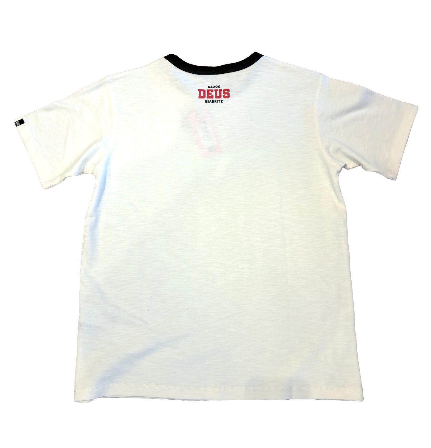 Tee shirt Buck up tee Deus ex Machina blanc