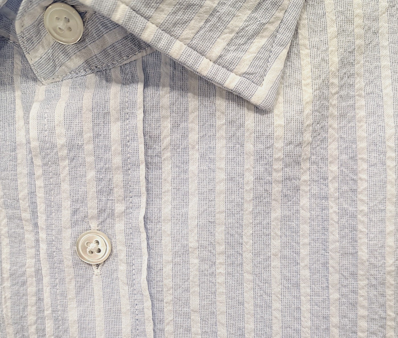 Chemise Paul rayé en seersucker Hartford