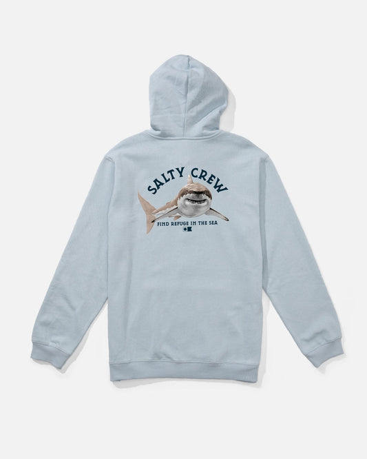 Hoodie Lurking Fleece - Blue Fog