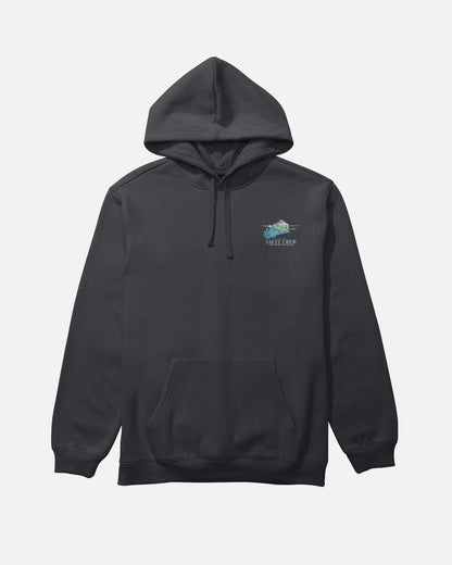 sweat hoddie Mahi surface Salty Crew black