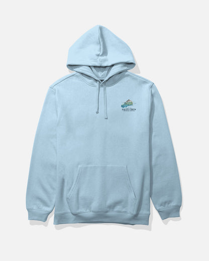 sweat hoddie Mahi surface Salty Crew bleu ciel