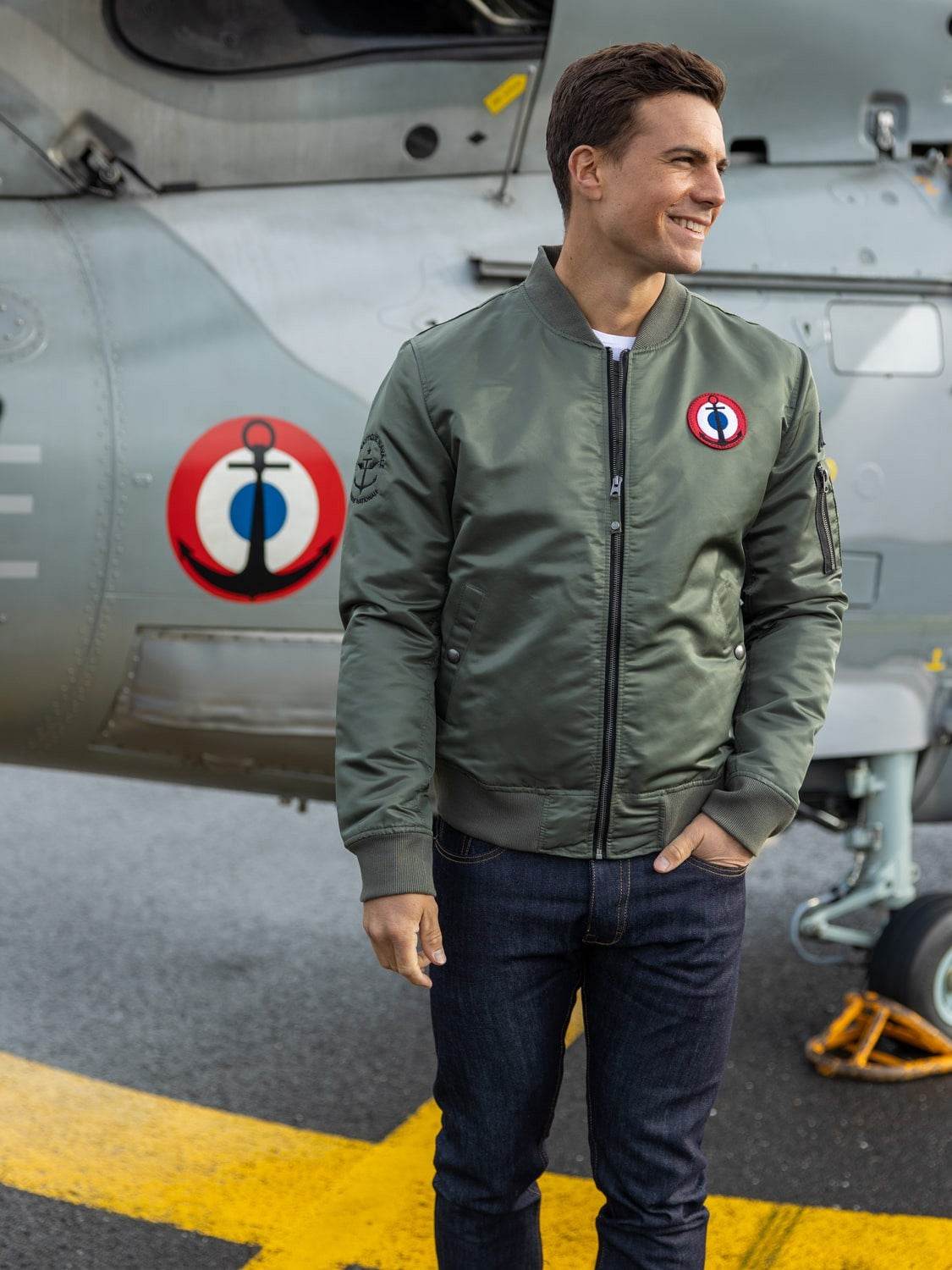 BOMBER AERONAUTIQUE NAVALE - MARINE NATIONALE Kaki