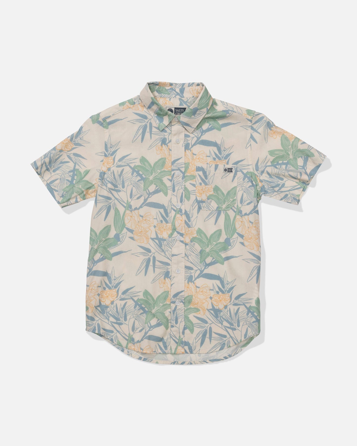 Chemise dans manches Crew ss button Salty Crew