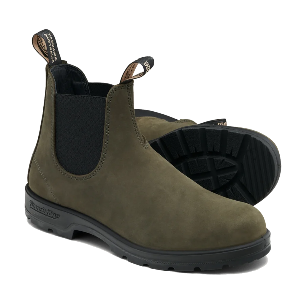 #2442 CLASSIC CHELSEA BOOTS Forest Nubuck
