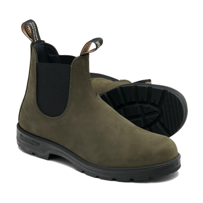 #2442 CLASSIC CHELSEA BOOTS Forest Nubuck