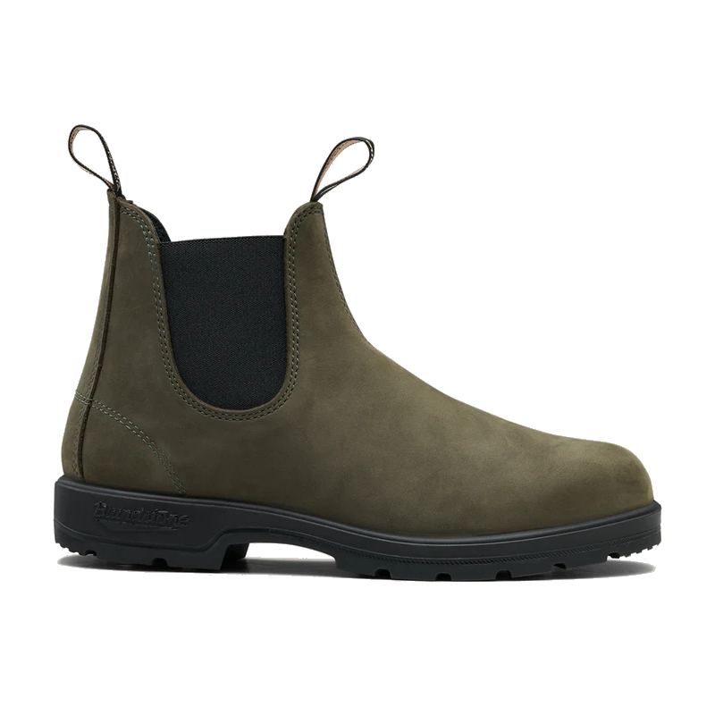 #2442 CLASSIC CHELSEA BOOTS Forest Nubuck
