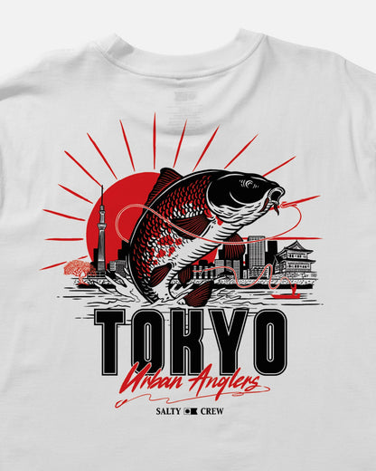 Tee shirt Tolyo Urban angler s/s tee Salty Crew White