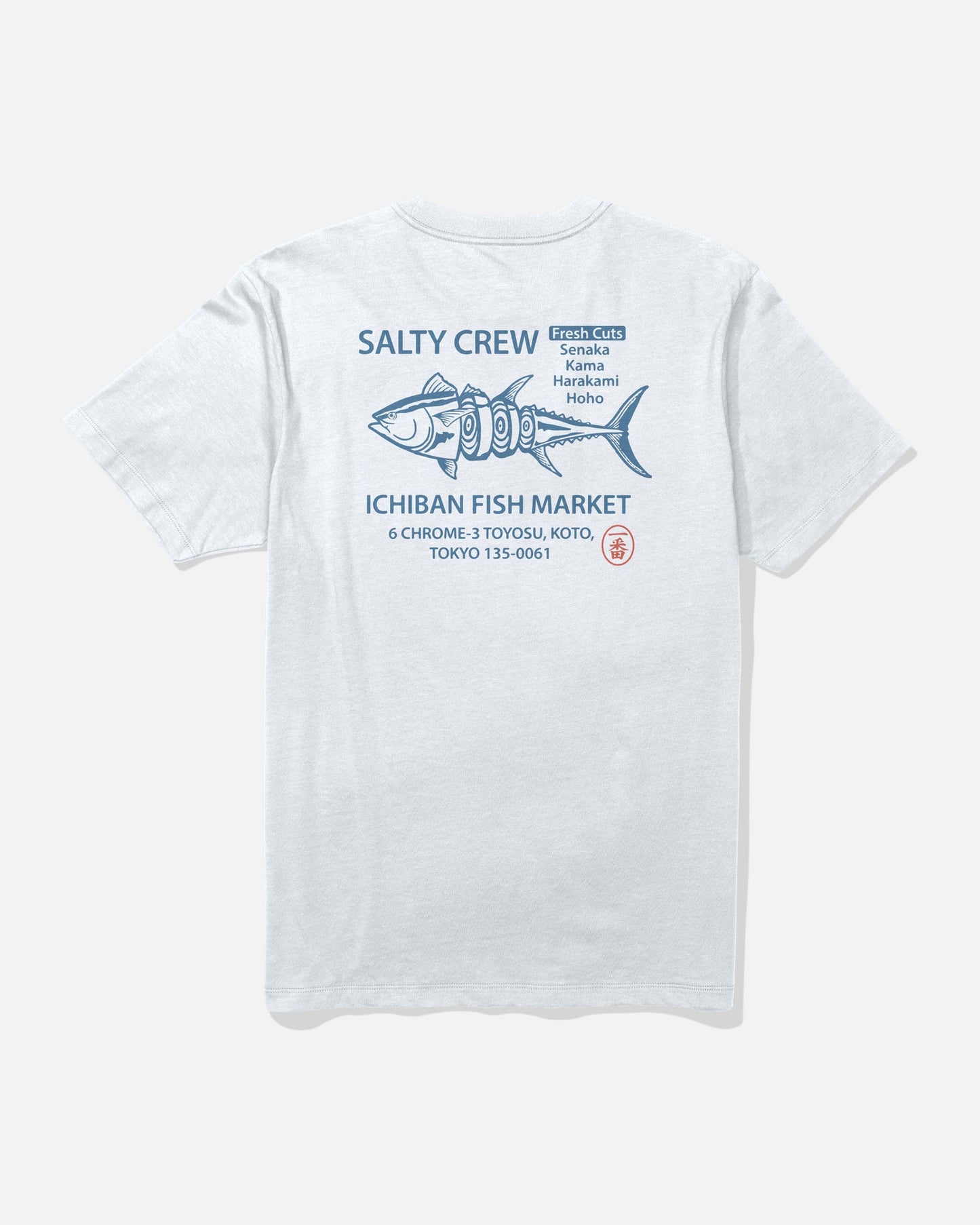 Tee shirt Ichiban s/s tee Salty Crew White