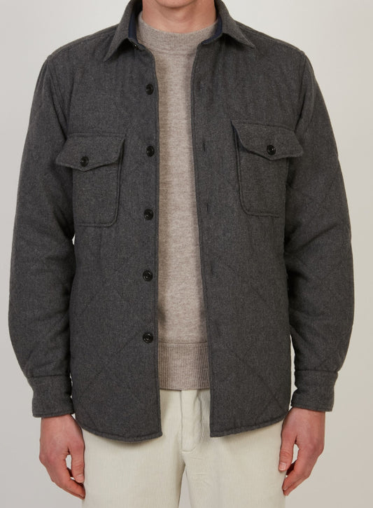 Veste PETER MATELASSEE GRISE HARTFORD