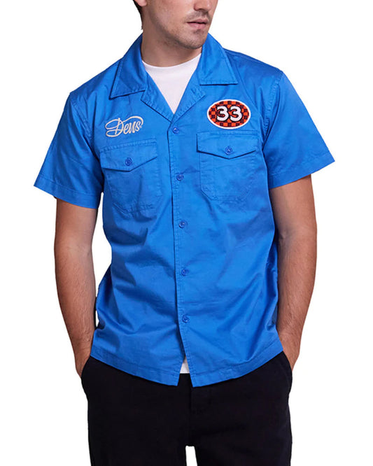 FOREMAN SHIRT DEUS EX MACHINA Bleu