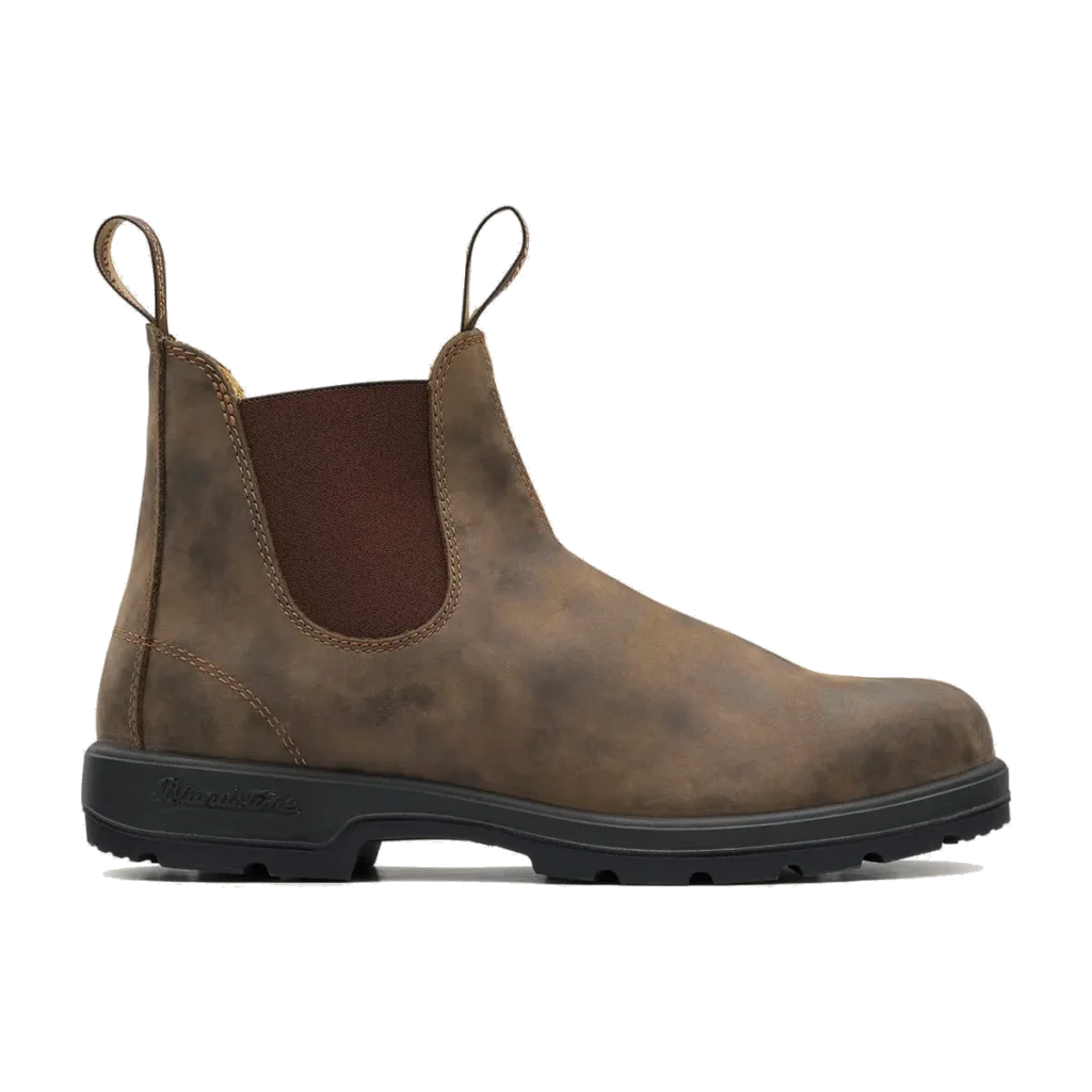 #585 HOMMES CLASSICS CHELSEA BOOTS - RUSTIC BROWN