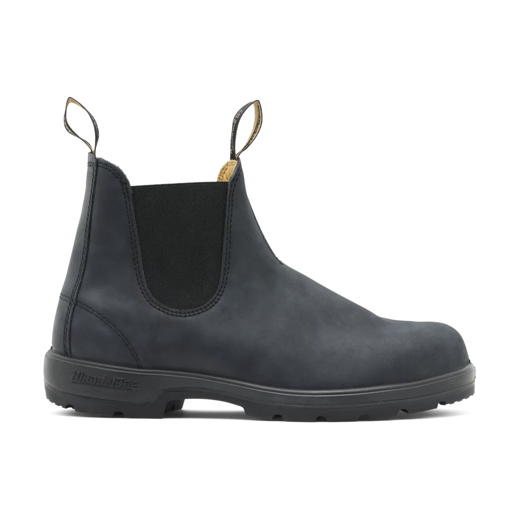 #587 CLASSIC CHELSEA BOOTS HOMME Rustic Black