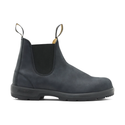 #587 CLASSIC CHELSEA BOOTS HOMME Rustic Black