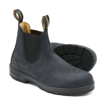 #587 CLASSIC CHELSEA BOOTS HOMME Rustic Black
