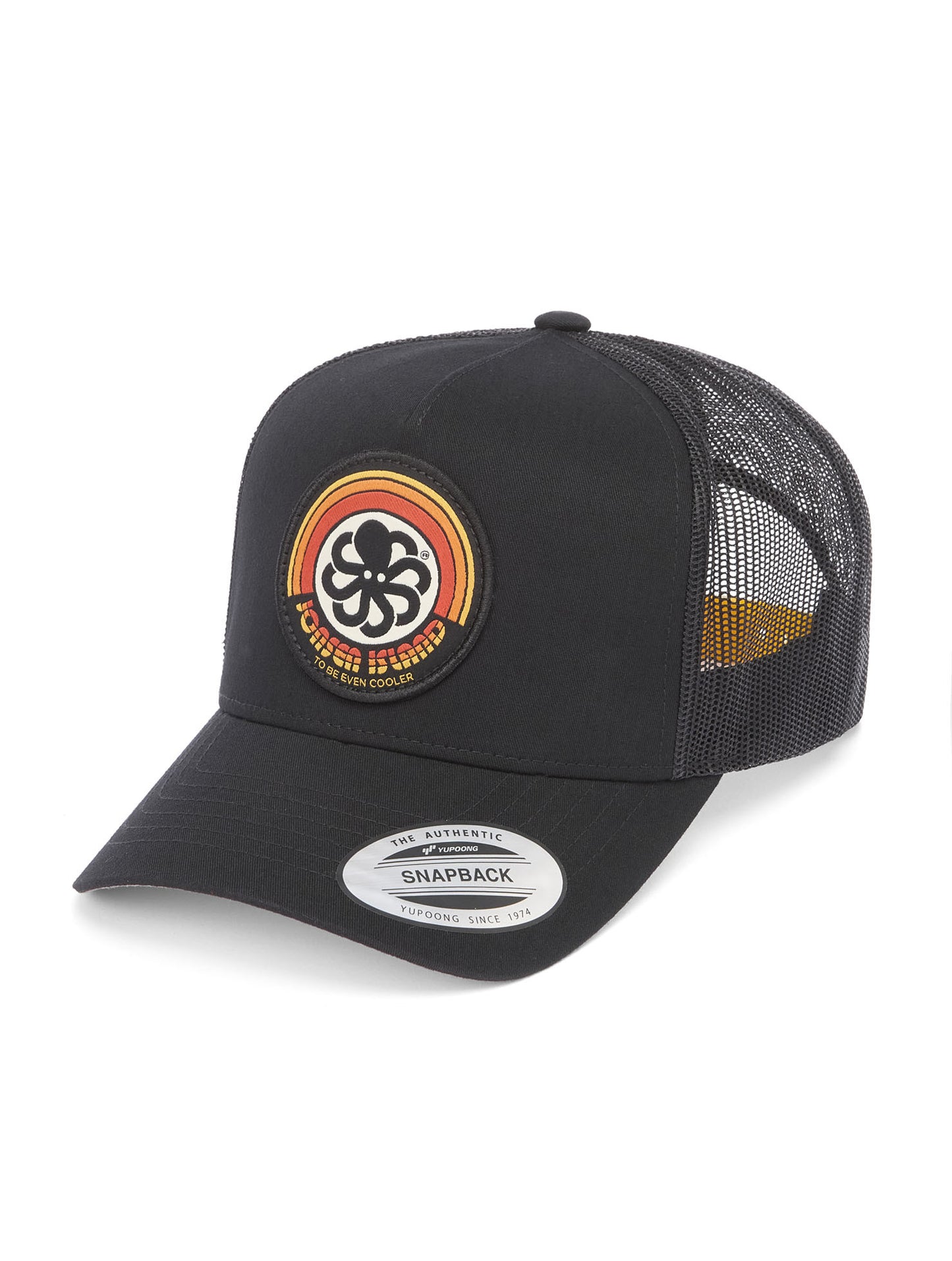 Casquette Trucker Rainbow 2 Black Josen Island
