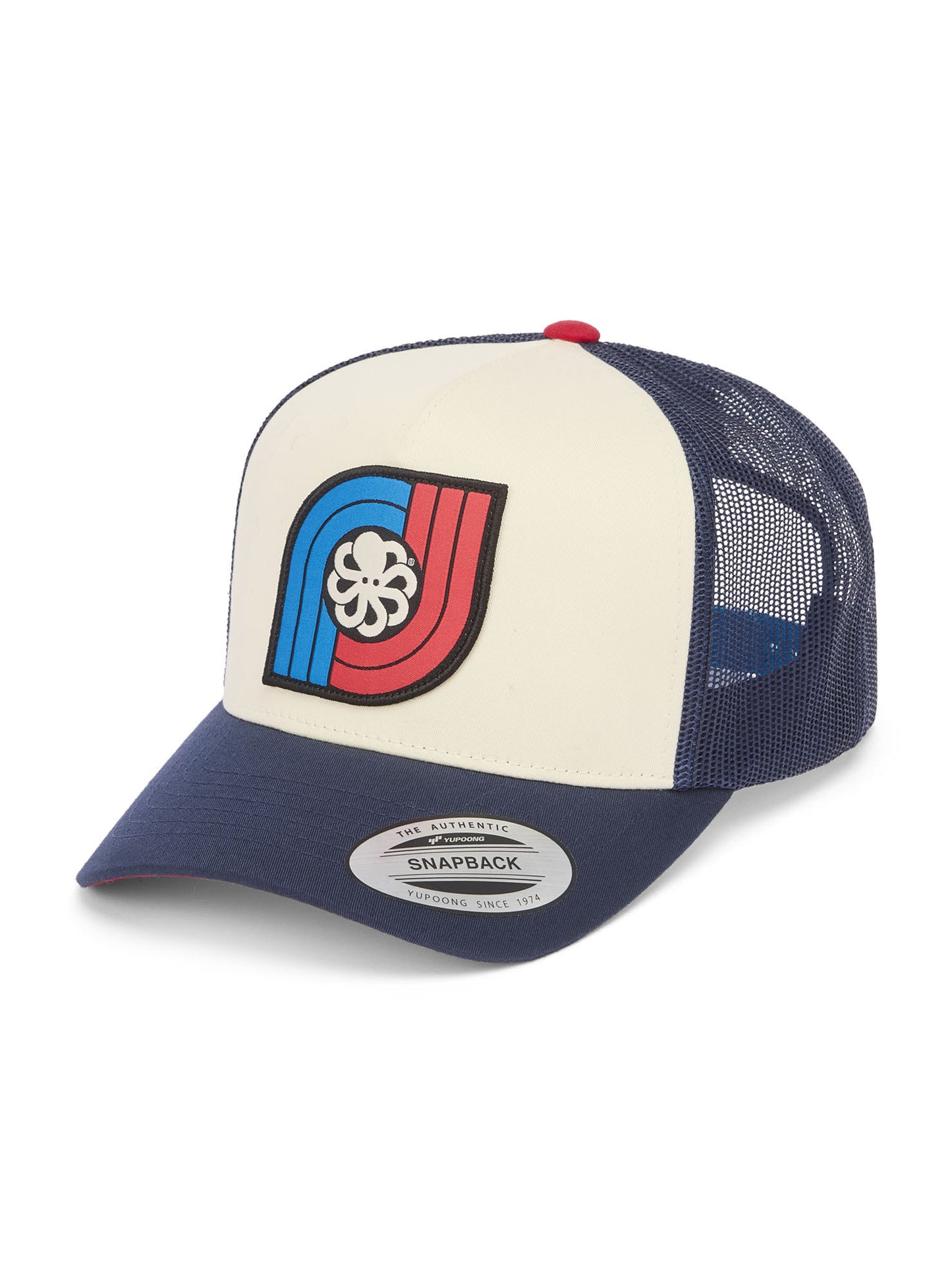 Casquette Trucker double navy française Josen Island