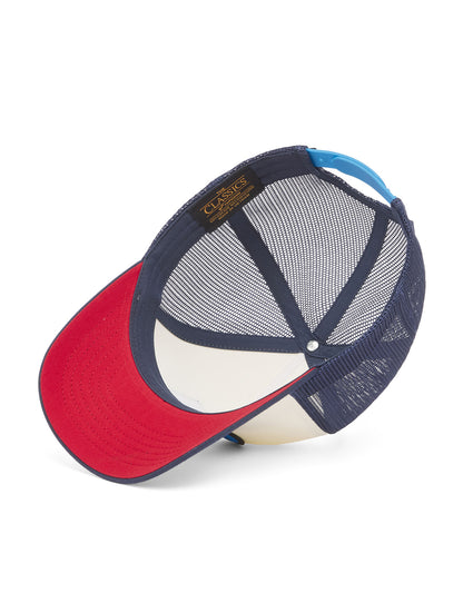 Casquette Trucker double navy française Josen Island