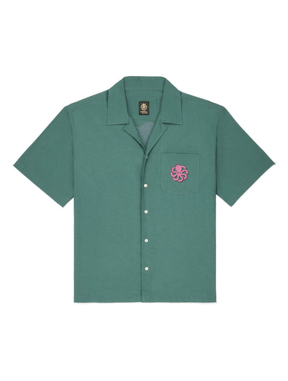 Chemise Summer josen Island verte